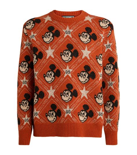 gucci sweater disney|mickey mouse wearing gucci.